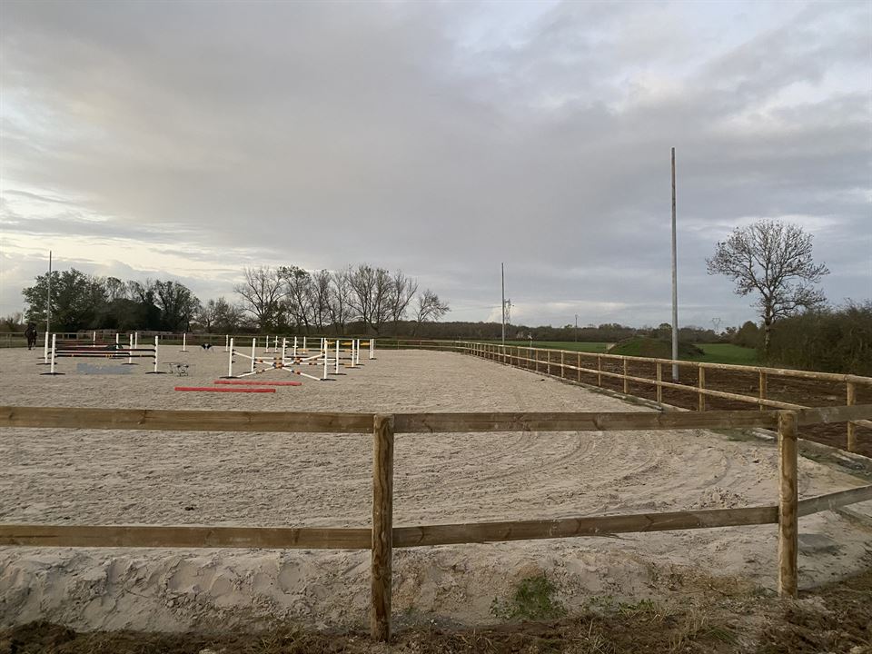 Construction de carrière équestre à Périgueux